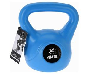 XQ Max Unisex's Cement Kettlebell, Blue, 4kg
