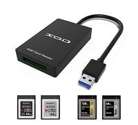 XQD Card Reader, Rocketek XQD Card Adapter Compatible with Sony G/M Series USB Mark XQD Card, Lexar 2933x/1400x USB Mark XQD Card for Windows/Mac OS.