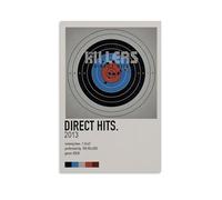 XQHMEP Poster for The Killers-Direct Hits-Album Poster Canvas Wall Art for Home Living Room Bedroom Decor Painting 12x18inch(30x45cm) Unframe-style