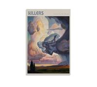 XQHMEP Poster for The Killers-Imploding The Mirage Poster Canvas Wall Art for Home Living Room Bedroom Decor Painting 16x24inch(40x60cm) Unframe-style