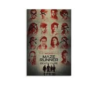 XQHMEP The Maze Runner Poster Movie Poster Canvas Wall Art for Home Living Room Bedroom Decor Painting 20x30inch(50x75cm) Unframe-style