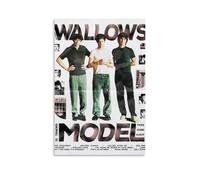 XQHMEP Wallows Poster Model Poster Canvas Wall Art for Home Living Room Bedroom Decor Painting 12x18inch(30x45cm) Unframe-style