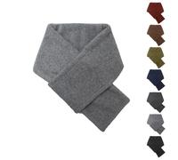 XQILGVF Men's Polar Fleece Warm Scarf, Winter Soft Warm Scarves, Cold Weather Soft Neck Warmer for Women Men (Gray,one size)