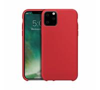 XQISIT Silicone Case for iPhone 11 Pro 5.8" Merlot Red Soft Touch Cover