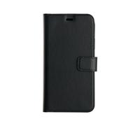 XQISIT Slim Wallet for iphone 11 6.1" Black with Stand Flip Case Cover