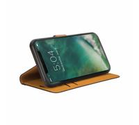 XQISIT Slim Wallet for iPhone 12 Pro Max 6.7" Black Case with Stand Functio