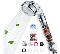 XQLY Shower Head Powerful Flow, 3-Layer Filtration Shower Head