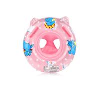 XQMMGO Baby Swimming Ring Float, Swimming Pool Bathing Accessories for Children, Toddlers and Infants, Inflatable Swimming Ring with Seat for Babies Ages 6-36 Months (Pink Elephant)