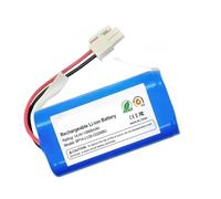 Xqscvqwfa 14.4V 12800mAh Replacement Battery Lithium Battery Compatible for ILIFE A4 A4s A6 A7 A8 A9 V7 V7s Plus Robot Vacuum Cleaner 4S1P Real Capacity(2600mAh)