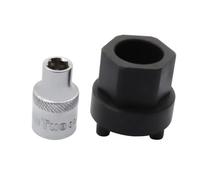 XQSMWF 1 Set A/C Compressor Clutch Hub 20mm Remover Tool with 7mm Socket Fit for Mercedes-Benz C280 C350 CL550 Fit for Porsche Fit for Seat Compatible with Chevrolet 5SE09C 5SE12C 7SEU16C