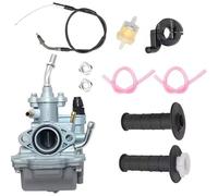 XQSMWF Carburetor & Handle Grip & Throttle Cable Compatible with Yamaha TTR90 TTR90 2000-2002