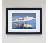 XQSSB Photo Frames Gifting Frame Family Frame Solid Wood Hanging Wall Black 25.5X30.5cm