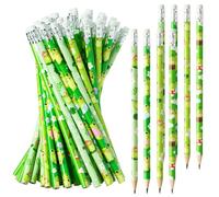 Xqumoi 60Pcs Frog Pencils with Eraser - Summer Frog #2 HB Pencils, Back to School Classroom Student Rewards, Back to School Office Supplies, Party Goodie Bag Fillers Stuffers, Birthday Party Favors