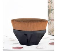 XQYINGXXD Magic Foundation Brush, Petal Traceless Makeup Brush, Portable Foundation, Makeup Brush, Beauty Tool, Black+Storage Box