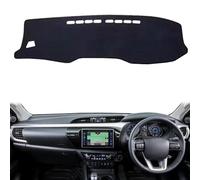 XQYSXG - Car Dashboard Cover Anti-Scratch Dash Cover Interior Dash Covers - For Toyota Hilux SR5 4x4 REVO Hi-Rider 8th Gen AN120 AN130 2015-2019