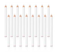 Xqzbmt 16 Pcs Tailors Chalk Pencils for Sewing, Fabric Pens Water Soluble White Chalk Markers for Tailors, Dressmaking, Quilting, Sewing, DIY Crafting