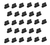 Xqzbmt USB C Dust Plugs 15 pcs Type for iPhone & All USB C Devices - 100% Anti-Dust, Compatible with Charging Ports, Ideal as USB C Port Covers & Protectors