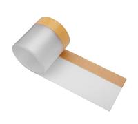 XQZMD Under Couch Toy Blocker, 3 Meters Dustproof Self Adhesive Sofa Bottom Bumper, Cuttable Flexible Under Bed Blocker for Babies, Pet (Transparent)