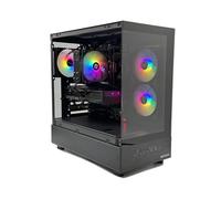 XR 9 Gaming PC • Ryzen 7 5700x3D • RTX 5070 12GB DDR7 • B550 Motherboard • 32GB 3200MHz • 2TB NVME SSD • XR Black ARGB Desktop Computer Tower • 1200 Mbps WiFi + Bluetooth • Windows 11