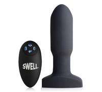XR Brands 10X Inflatable + Vibrating Missile Silicone Anal Plug