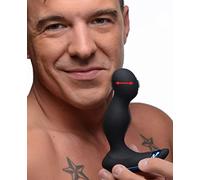 XR Brands 6X P-Pounce Double Tapping Prostate Stim - Black