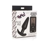XR Brands Anal Plugs-AG899 Black 25X