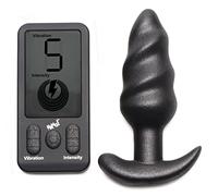 XR Brands Anal Plugs-AG900 Black 25X