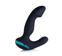 XR Brands Mega Maverick 10X Rotating Vibrating Prostate Stimulator - Black