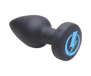 XR Brands - Zeus - wireless e-stim anal vibrator (black)