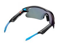 XR Loud Bluetooth Sports Glasses with Mic Speakers, IPX5 Waterproof for Athletes Cycling Bluetooth Touch Control Anti-Blue Light Unisex