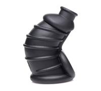 Master Series Dark Chamber Silicone Chastity Cage