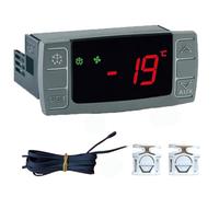 XR02CX-5N0C1 Digital Temperature Thermostat Controller,230V/50-60Hz Off Cycle Defrost with NTC Probe Input for Refrigeration Units Cold Storage
