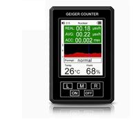XR1 Pro Nuclear Radiation Detector Color Display Screen Geiger Counter Personal Dosimeter Marble Gamma X-ray(Black)