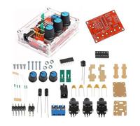 XR2206 Signal Generator DIY Kit, 1Hz-1MHz Sine Triangle Square Wave Output Module, Adjustable Amplitude 0-3V, Low Distortion Electronics Assembly Project for Hobbyists, Red
