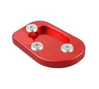 XR650L XR 650L Motorcycle Footpad Sidestand Pad Parking Kickstand Oversized Pad Compatible With 1993-2024 2023 2022 Models(Red)