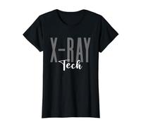 Xray Technologist X-Ray Tech Radiologic Technologist Value Graphic T-Shirt, Women, Black, S