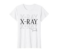 Xray Technologist X-Ray Tech Radiologic Technologist Value Graphic T-Shirt, Women, White, S