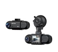 XRC TECH Car DVR Dual Lens Dash Cam 4K+1080P Built in WiFi With GPS Tracker DVR,Front And Rear camera,Loop Recording,G-Sensor,IR Led Nights Vision Video Recorder