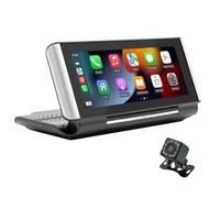XRC TECH Folding screen portable car MP5 Wireless CarPlay Android Auto Mirrorlink 7 inche HD Multimedia player Reversing camera 5.0 BT chip FM transmitter