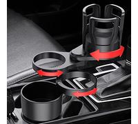 XRC TECH Upgrade Car Cup Holder Expander 4 in 1 Multifunctional Adjustable Cup Holder and Car Organiser