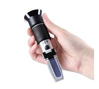 XRCLIF Refractometer for Grape Wine Home Brewing Dual Scale Wine Making Refractometer Kit Brix 0-40%& Alcohol Degree 0-25% vol, Measuring Sugar Content in Original Grape Juice
