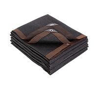 Xrdbfd Black Shade Net, 85% Sunscreen Shade Cloth Fabric, Mesh Tarpaulin, Reinforced Shade Netting for Plant/flower/patio Protection, Outdoor Waterproof Shade Sail,2x2m(7 * 7ft)