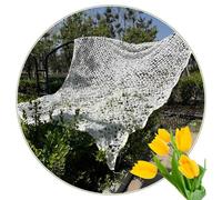 Xrdbfd Camouflage Net, Garden Shade Net, Sunscreen Camo Netting, Military Camouflage Netting, Beige Camo Net for Outdoor Hunting Camping Decoration,beige-6x11m/19.7 * 36ft