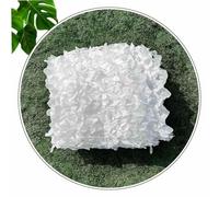 Xrdbfd Sunscreen Camo Netting, Military Camouflage Net, 2x4/3x5/4x6/5x8m White Camo Net, Outdoor Hunting Camouflage Netting, Pergola Garden Shade Net,white-1.5x2m/4.9 * 6.6ft