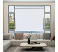 Xrdbfd Thermal Blackout Roller Blinds 40/65/70/95/110/125cm, Blackout Curtains No Drilling, Window Roller Shades, Sunshade Blinds, Sun Protection Privacy Roller Shades,white-32x150cm/13 * 59in