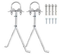 XRDS-RF Antenna Wall Mount 12 Inch Heavy-Duty Stand Off Wall Mast Mount Windproof Antenna Mounting Bracket (2-Leg + 2-Leg)