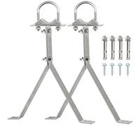 XRDS-RF Antenna Wall Mount 16 Inch Heavy-Duty Stand Off Wall Mast Mount Windproof Antenna Mounting Bracket for TV Antenna Mast (2-Leg + 2-Leg)