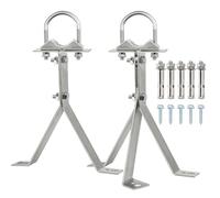 XRDS-RF Antenna Wall Mount 8 Inch Heavy-Duty Stand Off Wall Mast Mount Windproof Antenna Mounting Bracket for TV Antenna Mast ( 3-Leg + 2-Leg)