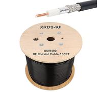 XRDS -RF KMR400 RF Coaxial Cable 50 Ohm Low Loss Coax Cable with NO Connectors 100FT
