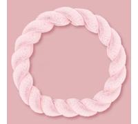 XRDSF Car Steering Wheel Cover for VW Caddy 5 (V) SB I 2020-2024, 37-38cm Luxury Fluffy Winter Car Steering Wheel Cover for Women Soft Warm Plush Cute Auto Accessories,Pink-D
